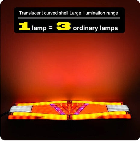 Dinamikus LED hátsó lámpa 24V 5. kép
