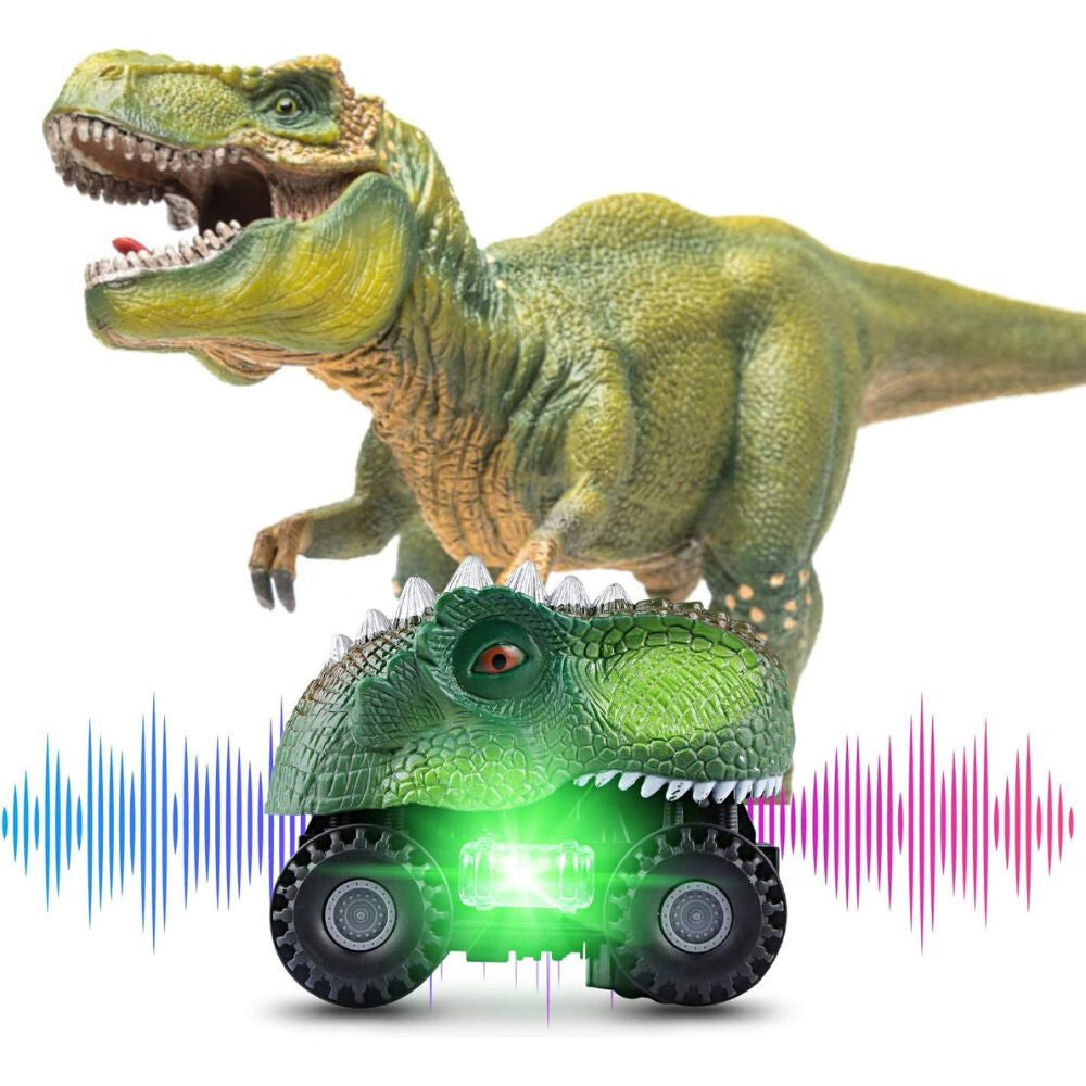 Dinoszauruszos játékautók 3. kép