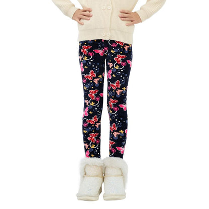 Pillangós és szívecskés gyerek leggings más szögből