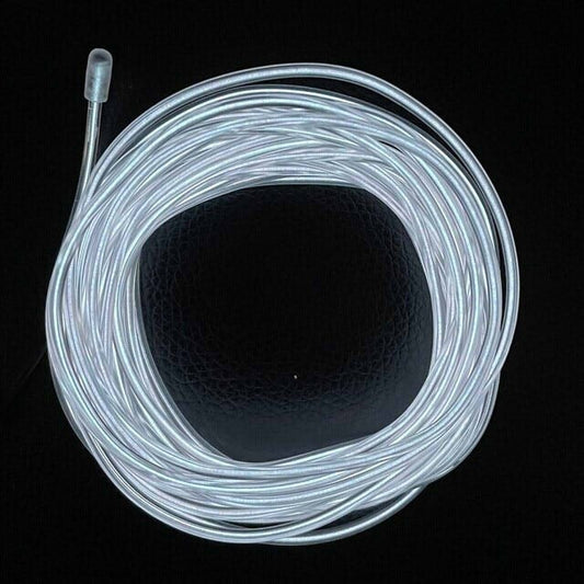 Autós LED szalag 2 m USB-s, vágható, jégkék