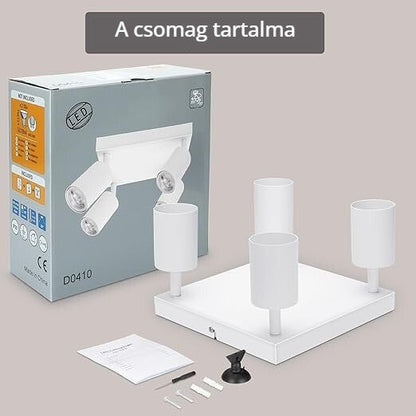 4 irányú mennyezeti spotlámpa 6. kép