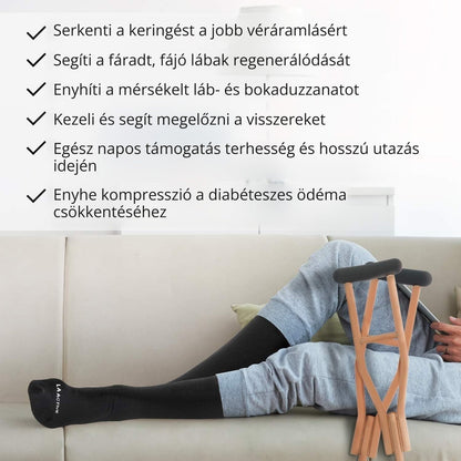 Kompressziós térdzokni 3. kép
