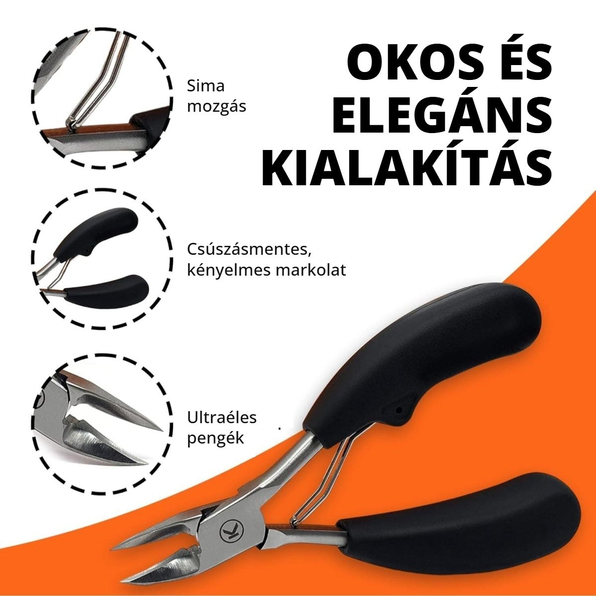 Körömcsípő vastag körmökhöz 3. kép