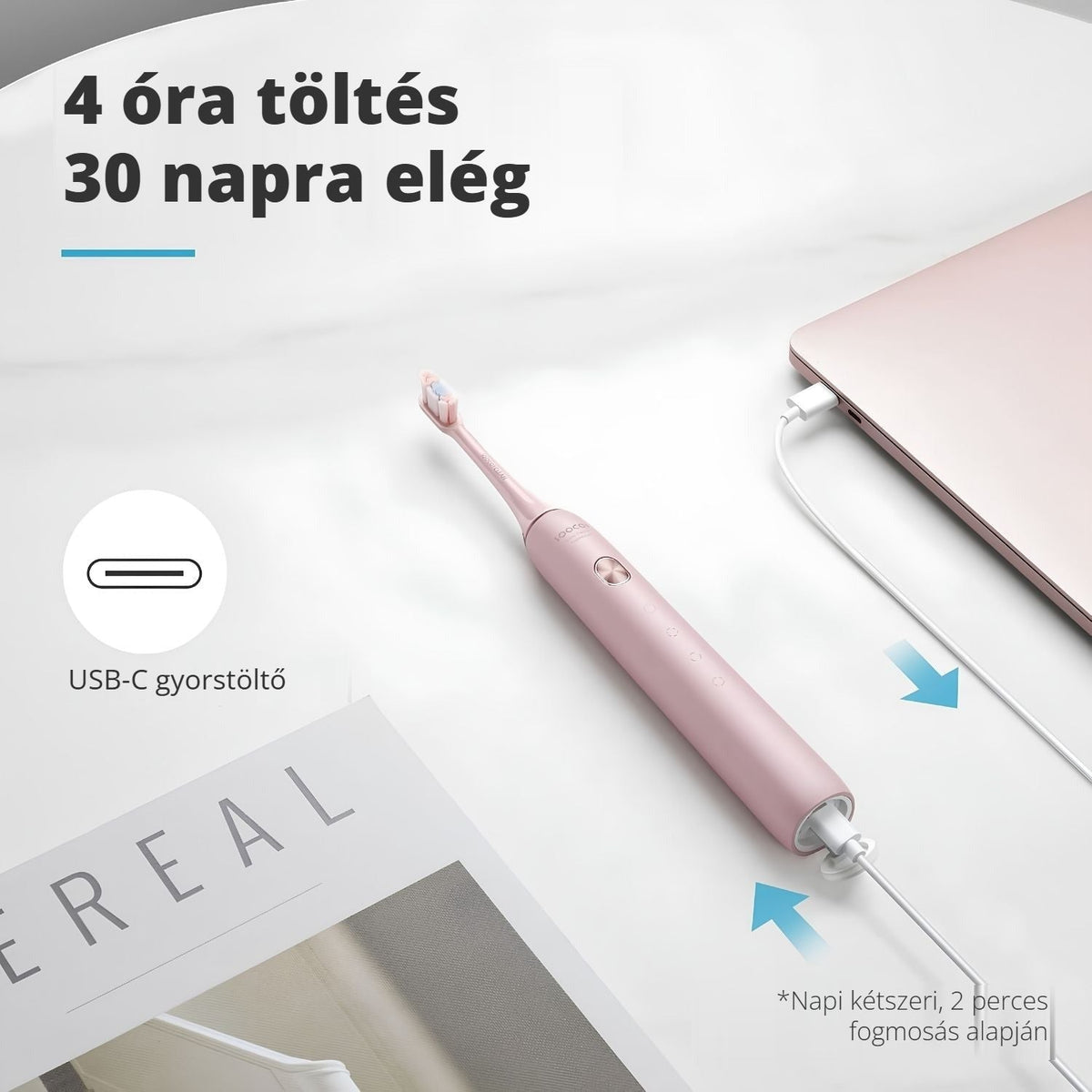 Szónikus elektromos fogkefe 7. kép
