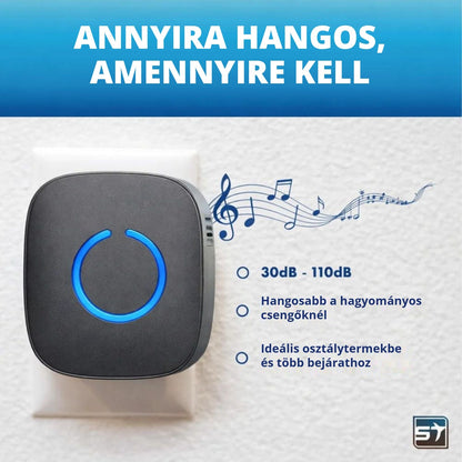 Vezeték nélküli csengő 2 gombbal 9. kép